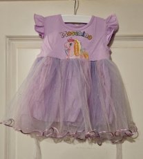 Lila Petticoat Jurkje