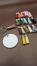 Houten sleutelhanger