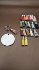 Houten sleutelhanger